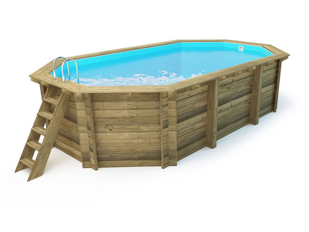 Habitat Et Jardin - Piscine Bois " Palma 145 " 7.57 X 4.07 X 1.44 M -habitat Et Jardin - Image 2