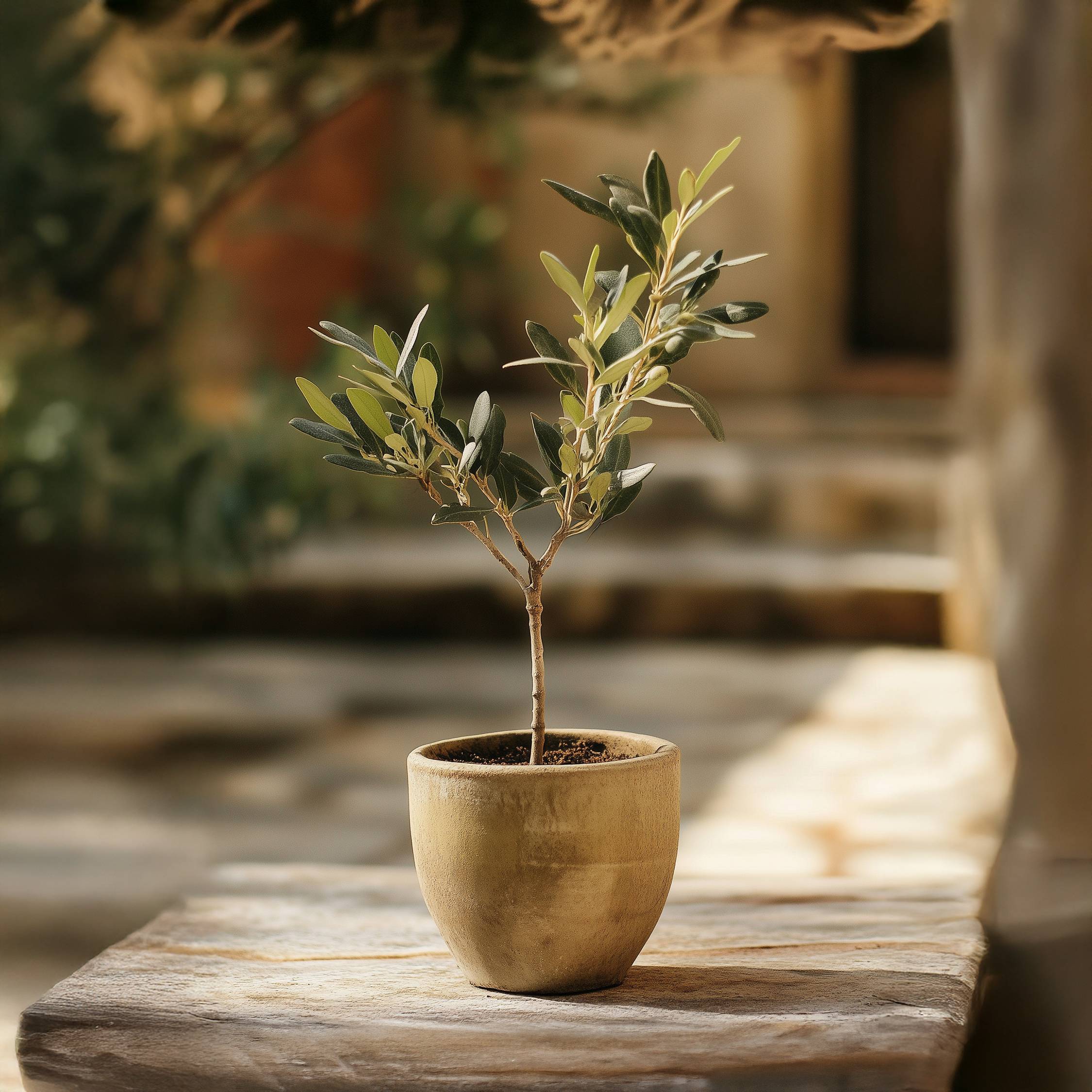 Olivier - Set de 2 - Olea europaea - Hauteur 25-40cm - ⌀9cm - Image 2
