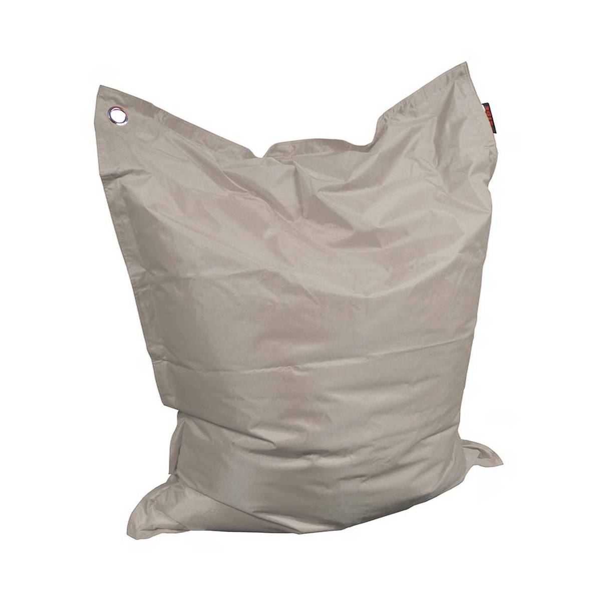 Jardindeco - Grand coussin uni Maxi Taupe - Imagen 1