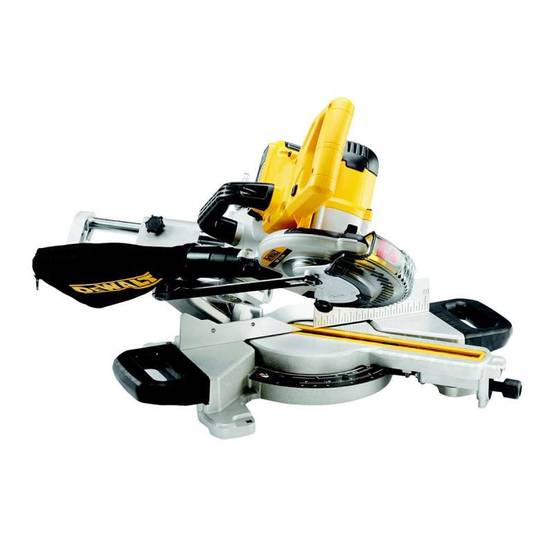 Scie à onglets radiale XR 18V 184mm - sans batterie ni chargeur - DCS365N - Dewalt - Image 2