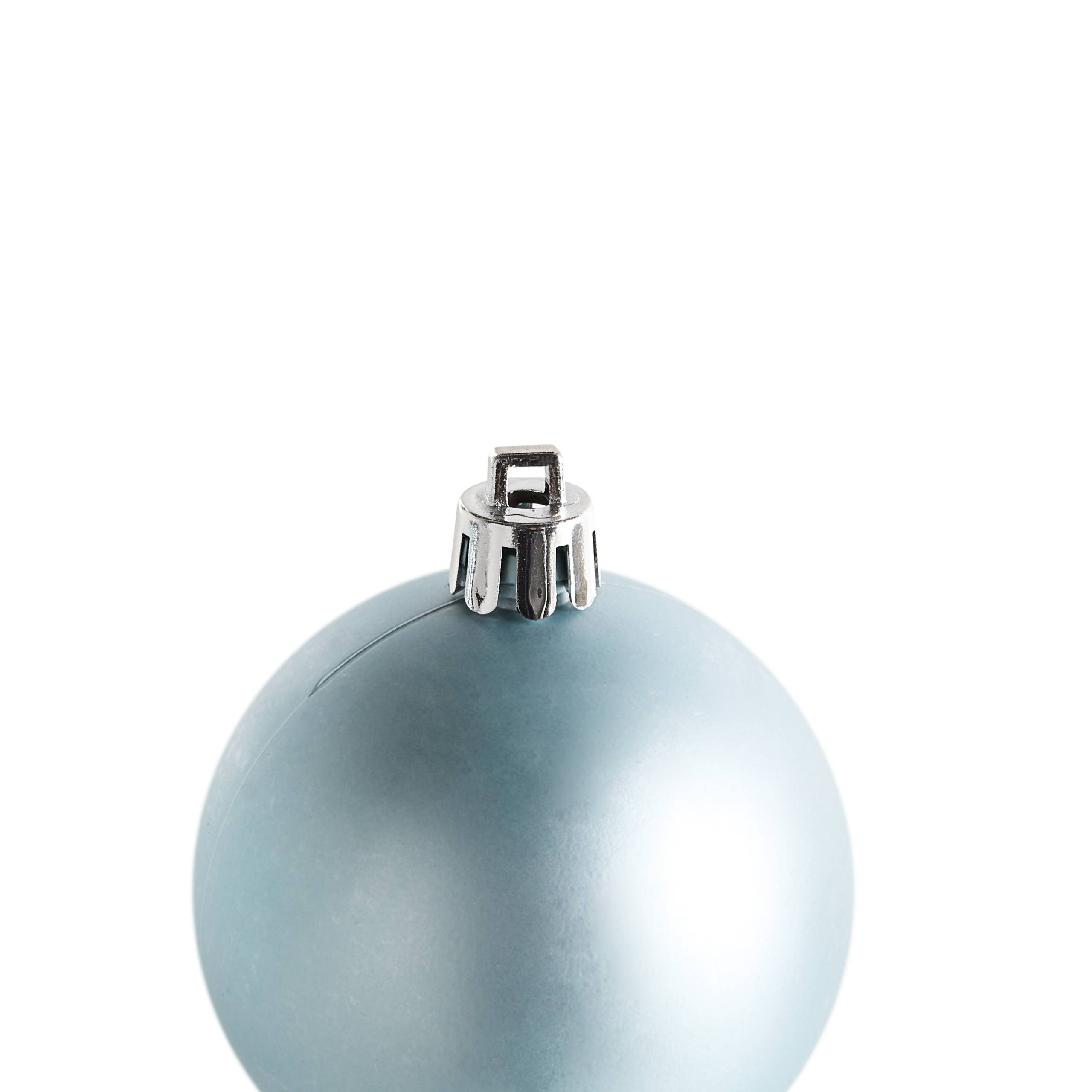 Beliani - Boules de Noël Matière synthétique Bleu PIELINEN - 6x6x7- Beliani - Image 8