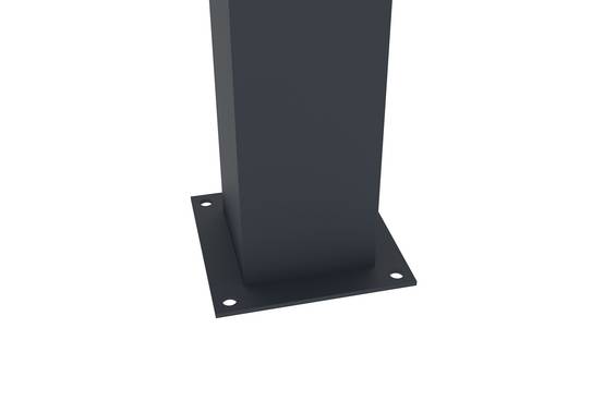 Casanoov Lot de 2 clôtures aluminium VOGEL 1,9m H.170 cm Gris Anthracite - Image 8