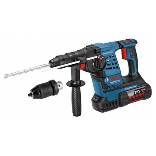 Bosch Professional - Perforateur burineur 36V SDS Plus GBH 36 VF-LI Plus + 2 batteries 6Ah + chargeur + coffret L-BOXX - BOSCH - 061190700B - Imagen 2
