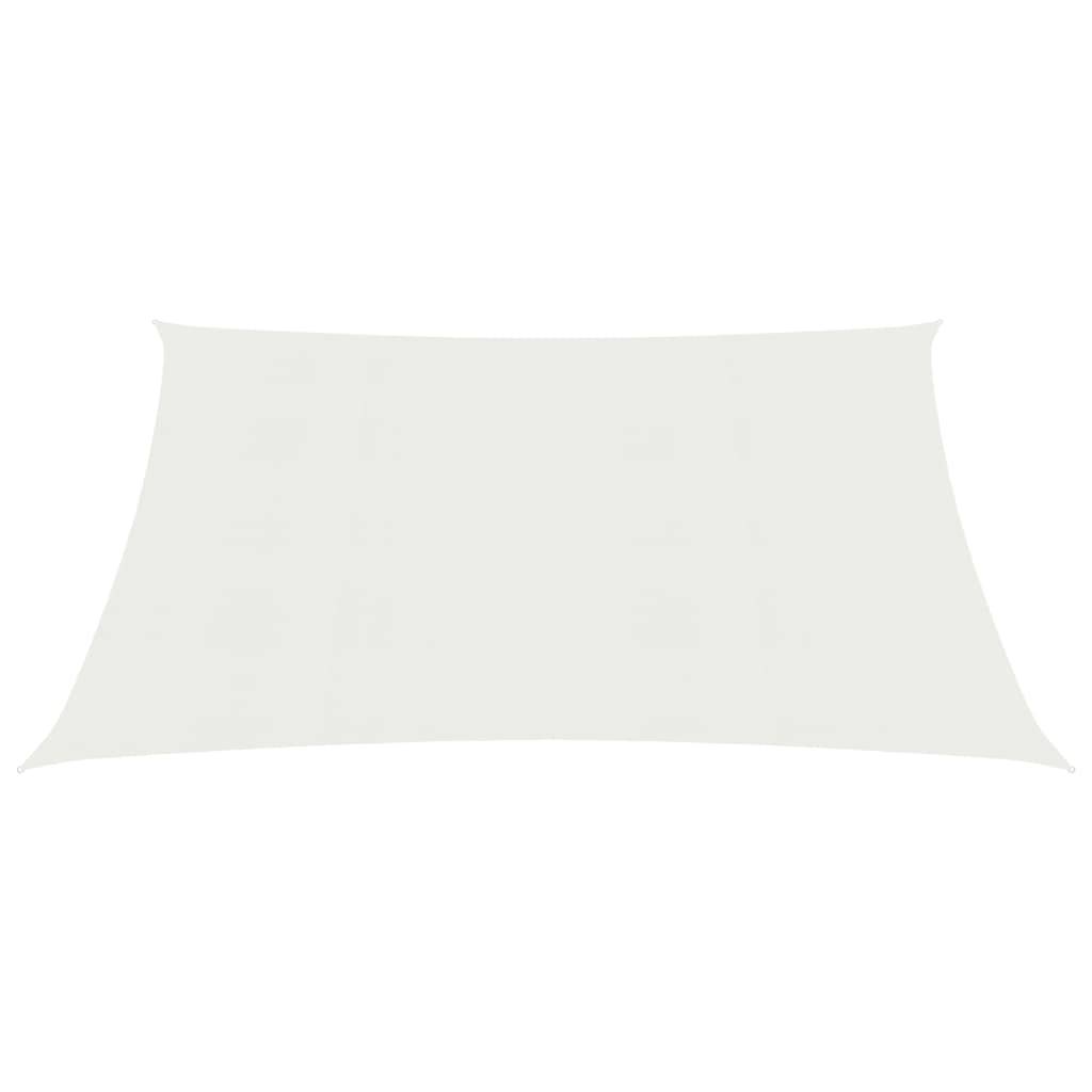 Helloshop26 - Voile toile d'ombrage parasol 160 g/m² blanc 2,5 x 3,5 m PEHD - Imagen 2