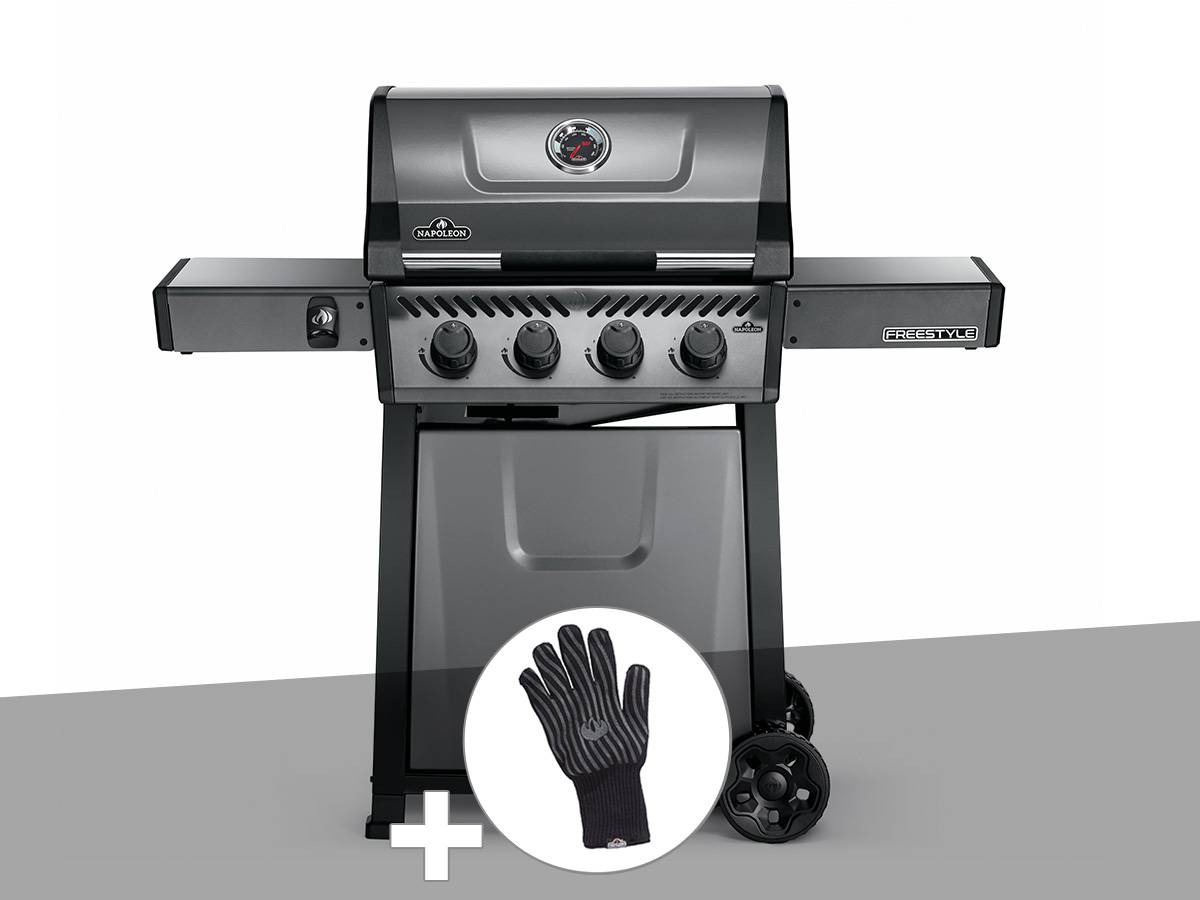 Napoleon - Barbecue à gaz Freestyle F425 + Gant - Napoleon