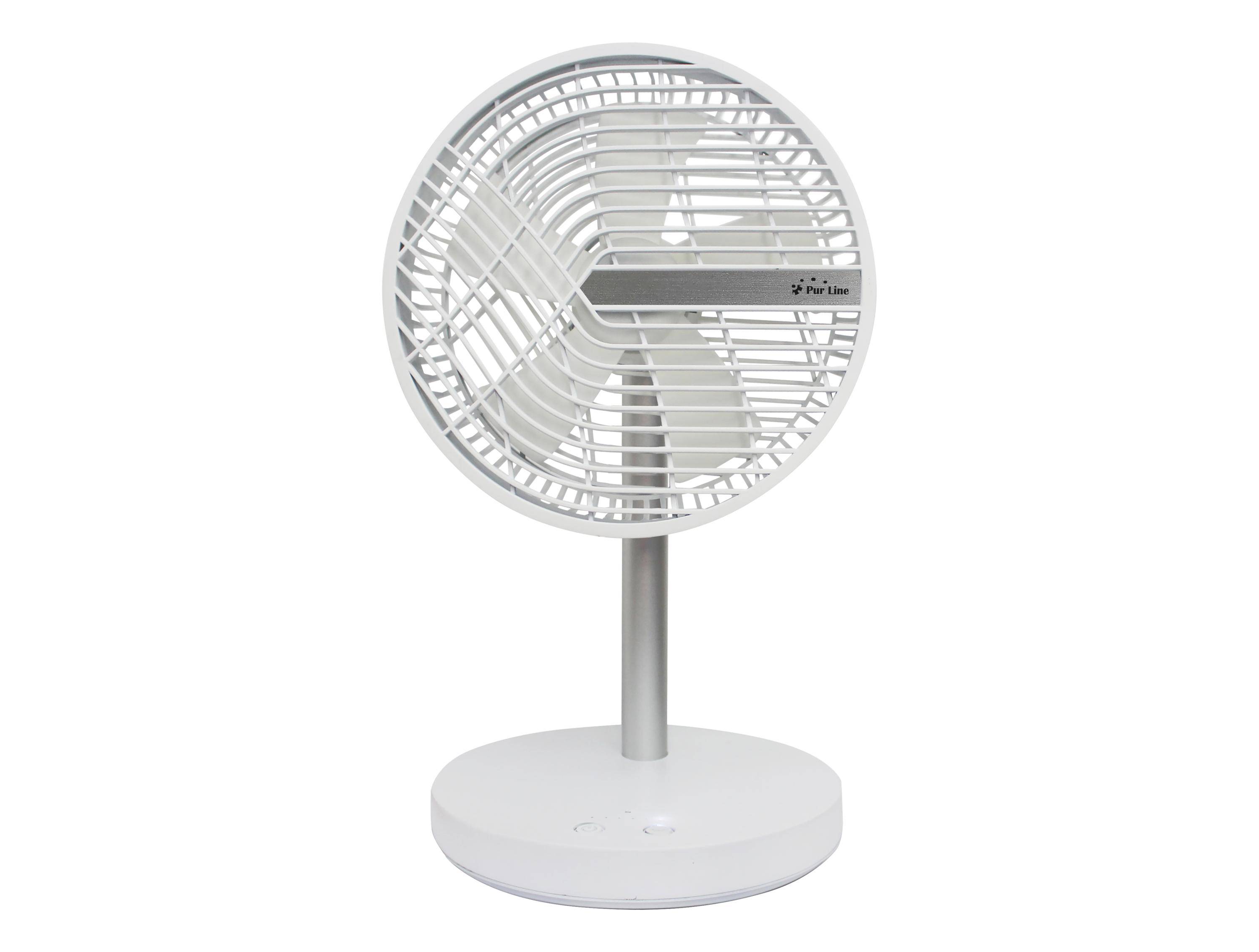 Ventilateur de bureau avec USB-C et 4 vitesses - Purline - Image 1
