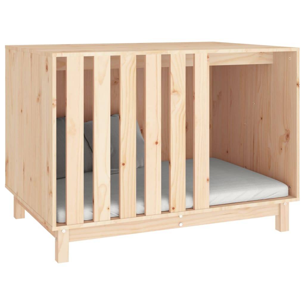 Vidaxl - Niche pour chien 100x70x72 cm Bois de pin massif vidaXL 822491 - Imagen 7