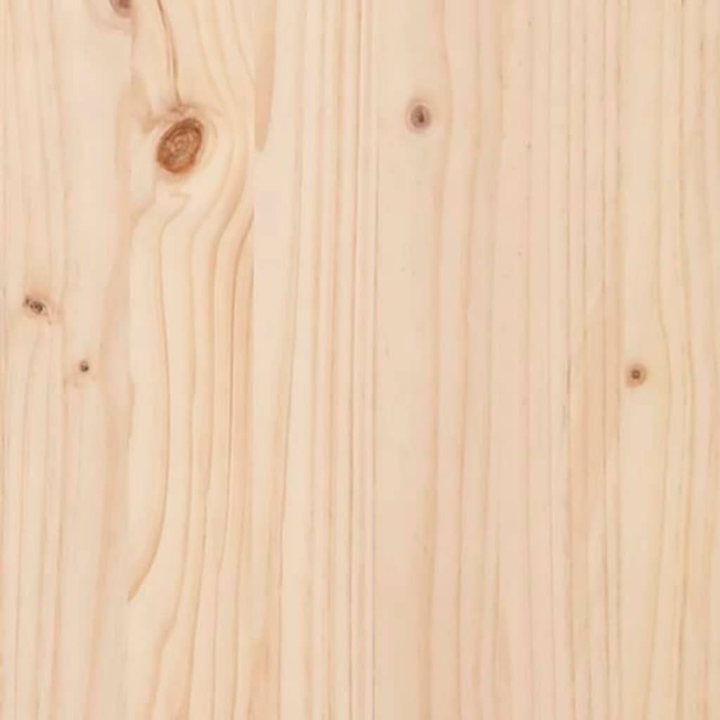 Vidaxl - Niche pour chien 100x70x72 cm Bois de pin massif vidaXL 822491 - Imagen 8