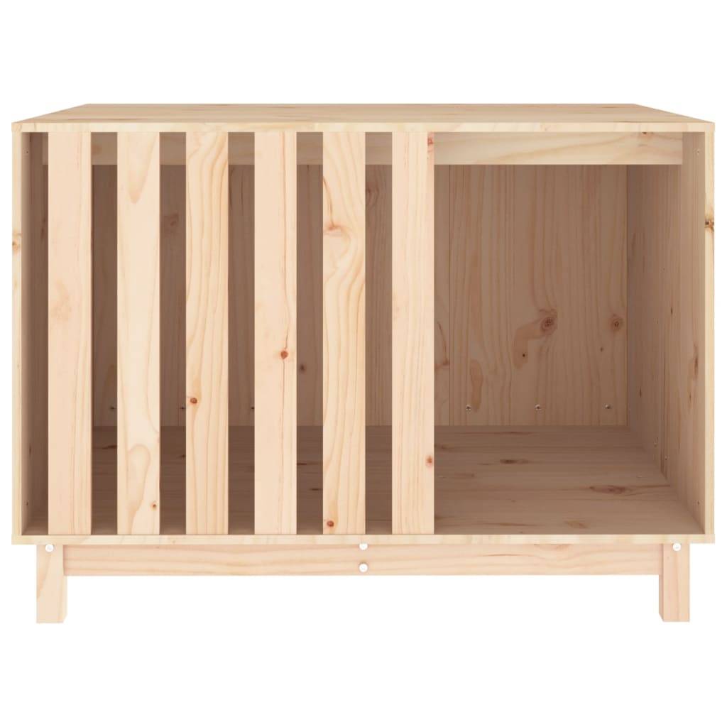 Vidaxl - Niche pour chien 100x70x72 cm Bois de pin massif vidaXL 822491 - Imagen 5