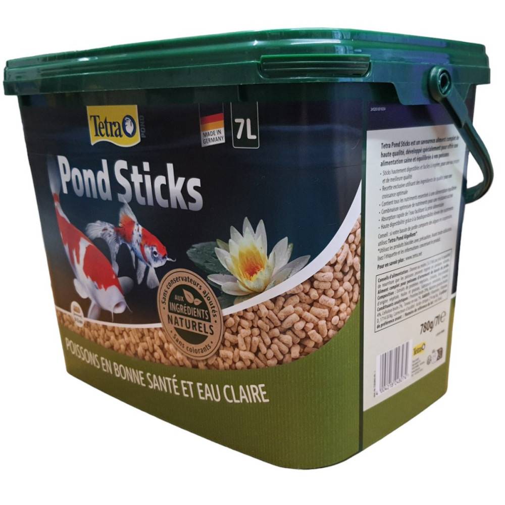 Tetra - Tetra - Pond Sticks seau de 7 litres 780 g TETRA pour poisson d'ornement de bassin de jardin - Imagen 2