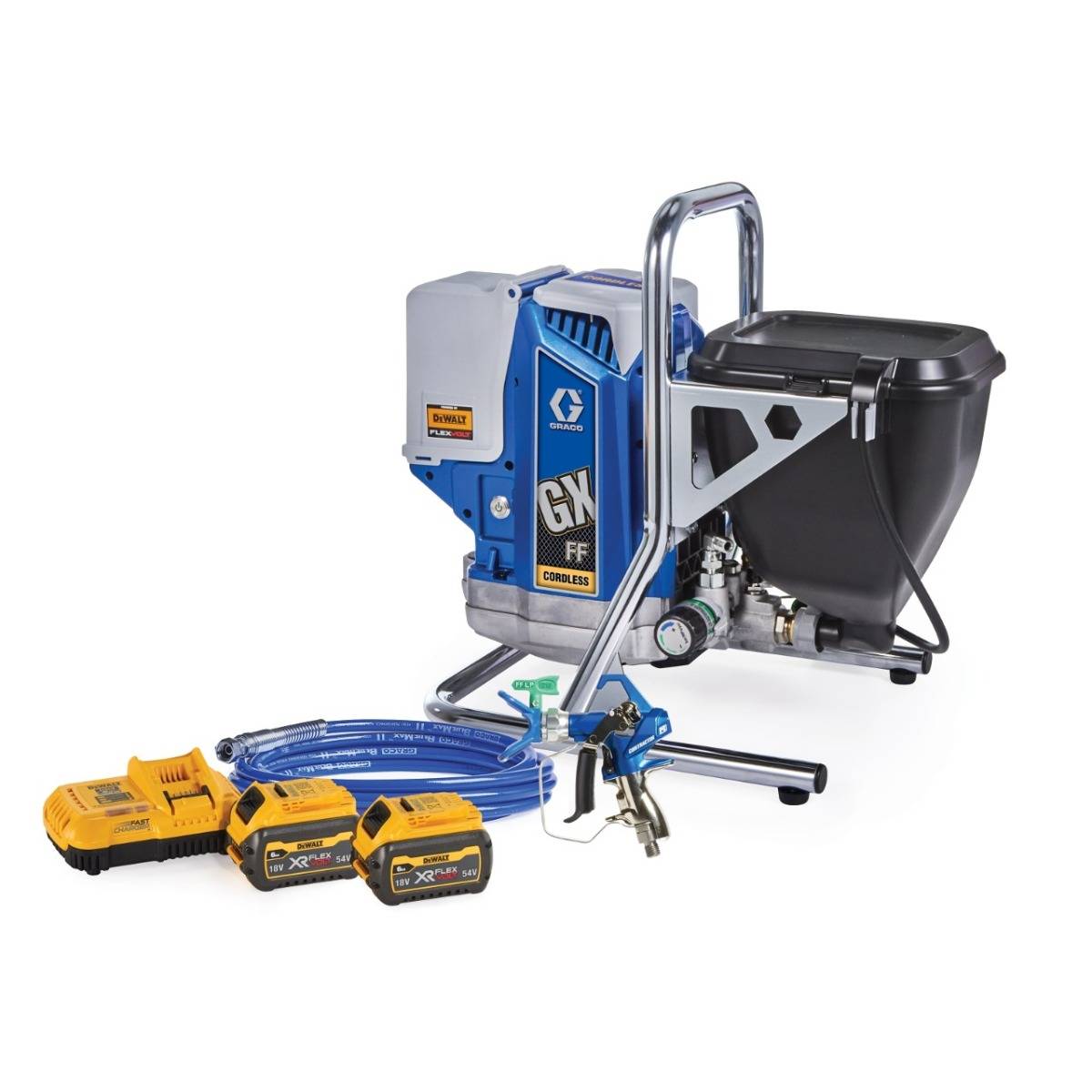 Pulvérisateur GRACO Airless portatif GX FF - 2 batteries 54V 6.0Ah + chargeur - 25U466 - Imagen 1