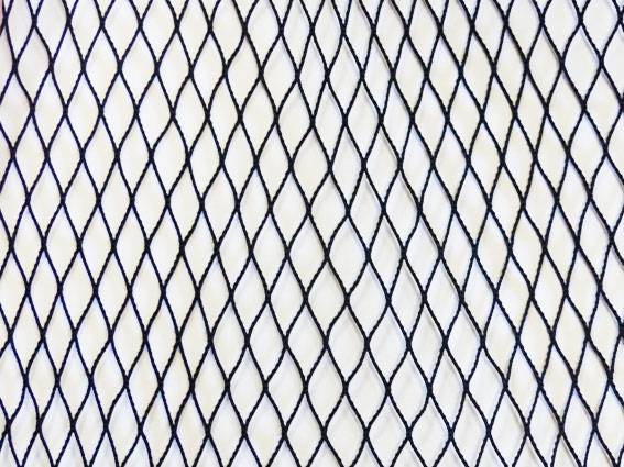 Filet pêche en étang - 10mm - Polyamide 3m x 40m Noir