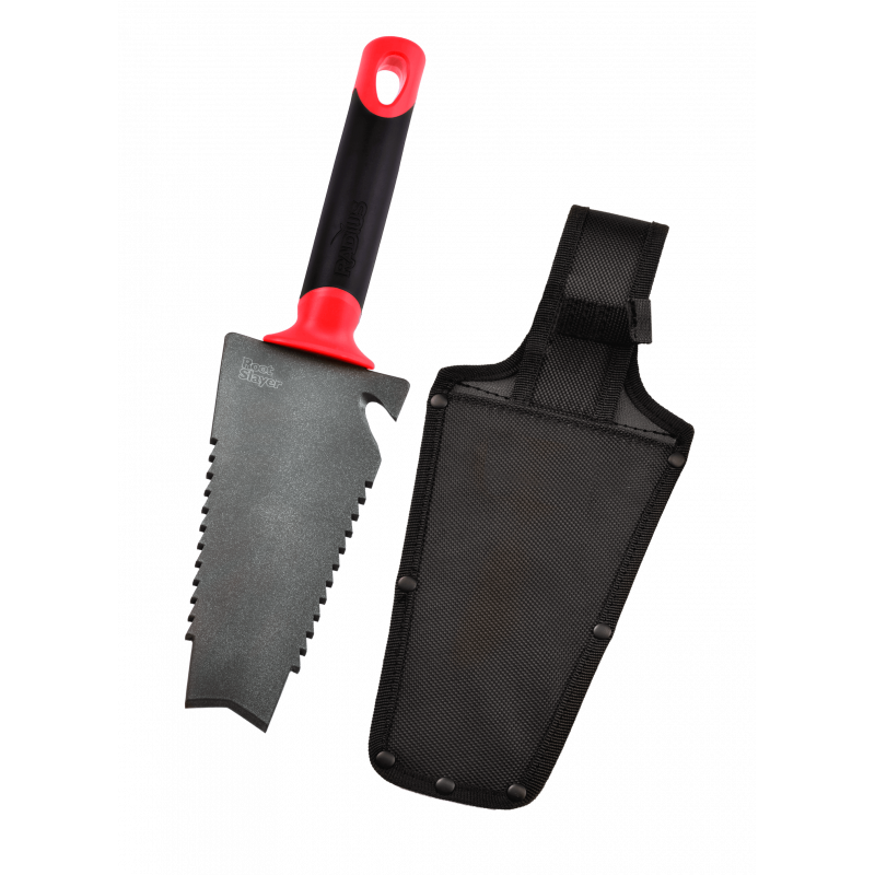 ROOTSLAYER  | Pack Duo | Noir | Adulte | Outils jardin | Bêche | Transplantoir | Acier de carbone- VENTEO - Image 7