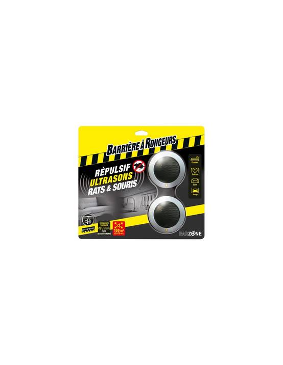Barrière à insectes - Répulsif Ultra Son Rats Et Souris Blister De 2 Appareils /nc - Barriere A Rongeurs