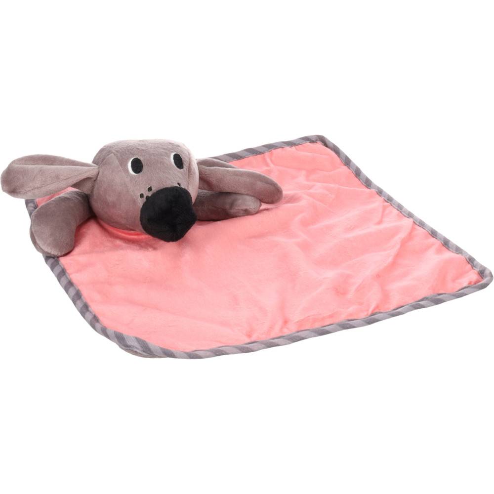 Flamingo - Jouet Couverture câlin Livo craquante rose pour Chiot. - Imagen 1