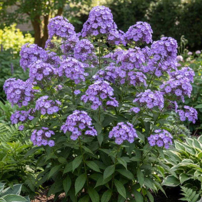 Phlox paniculé Blue Boy à fleurs Bleue/ - feuillage Caduc - Godet - 5/20 cm - Imagen 1