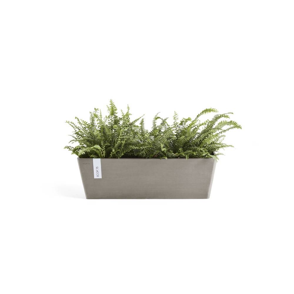 Ecopots - Pot Rectangulaire Bruges 45 Taupe - 45 x 17 x H. 17 cm - 9,7 L ECOPOTS - Imagen 1