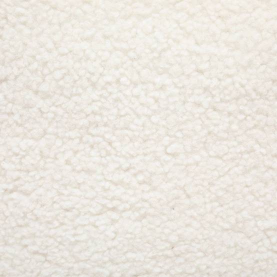 Atmosphera - Fauteuil "Romi" bouclette blanc - Atmosphera Créateur d'intérieur - Image 3