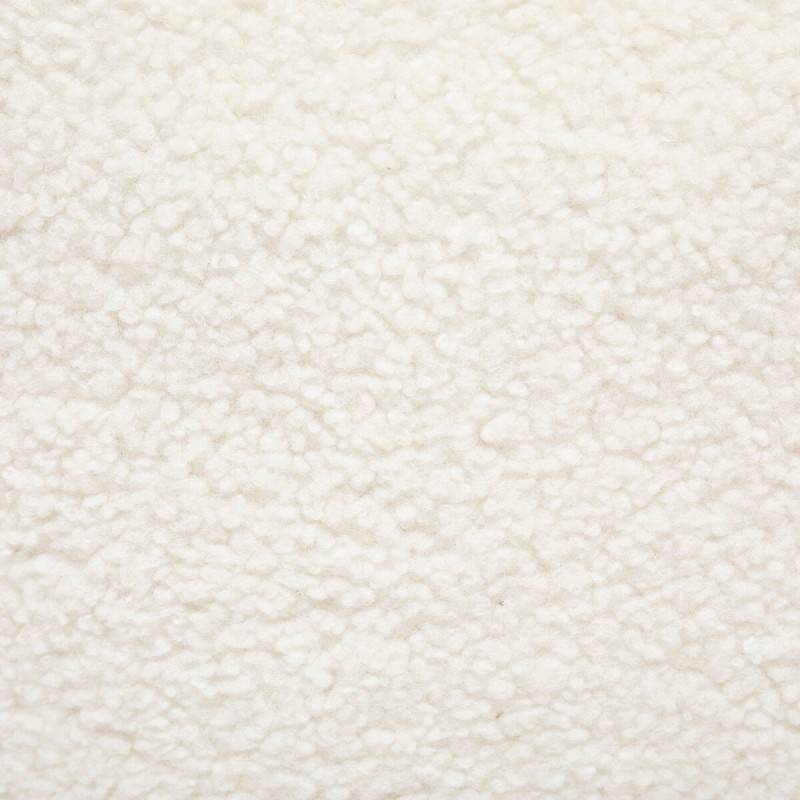 Fauteuil bouclette Romi blanc Atmosphera - Image 5