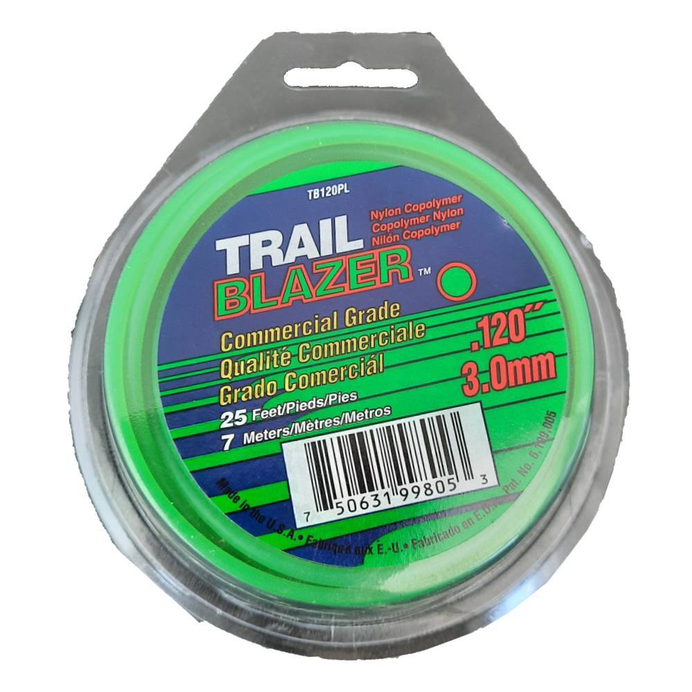 Sans Marque - Fil nylon rond Ø 3 mm pour débroussailleuse (blister) - Image 1