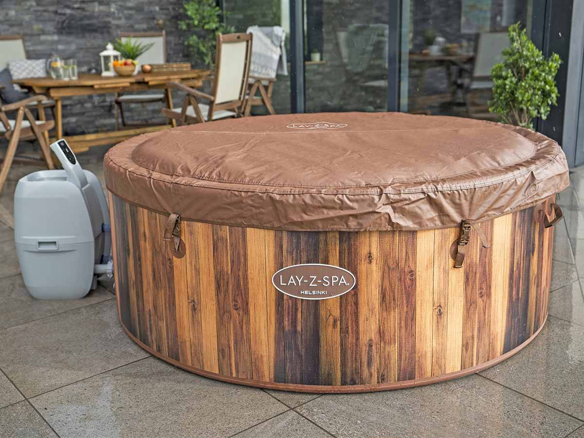 Bestway - Spa gonflable Lay-Z-Spa Helsinki rond Airjet 5/7 places - Bestway - Imagen 5