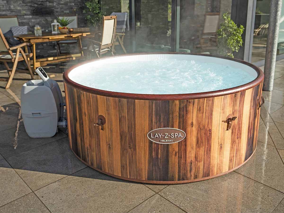 Bestway - Spa gonflable Lay-Z-Spa Helsinki rond Airjet 5/7 places - Bestway - Imagen 4