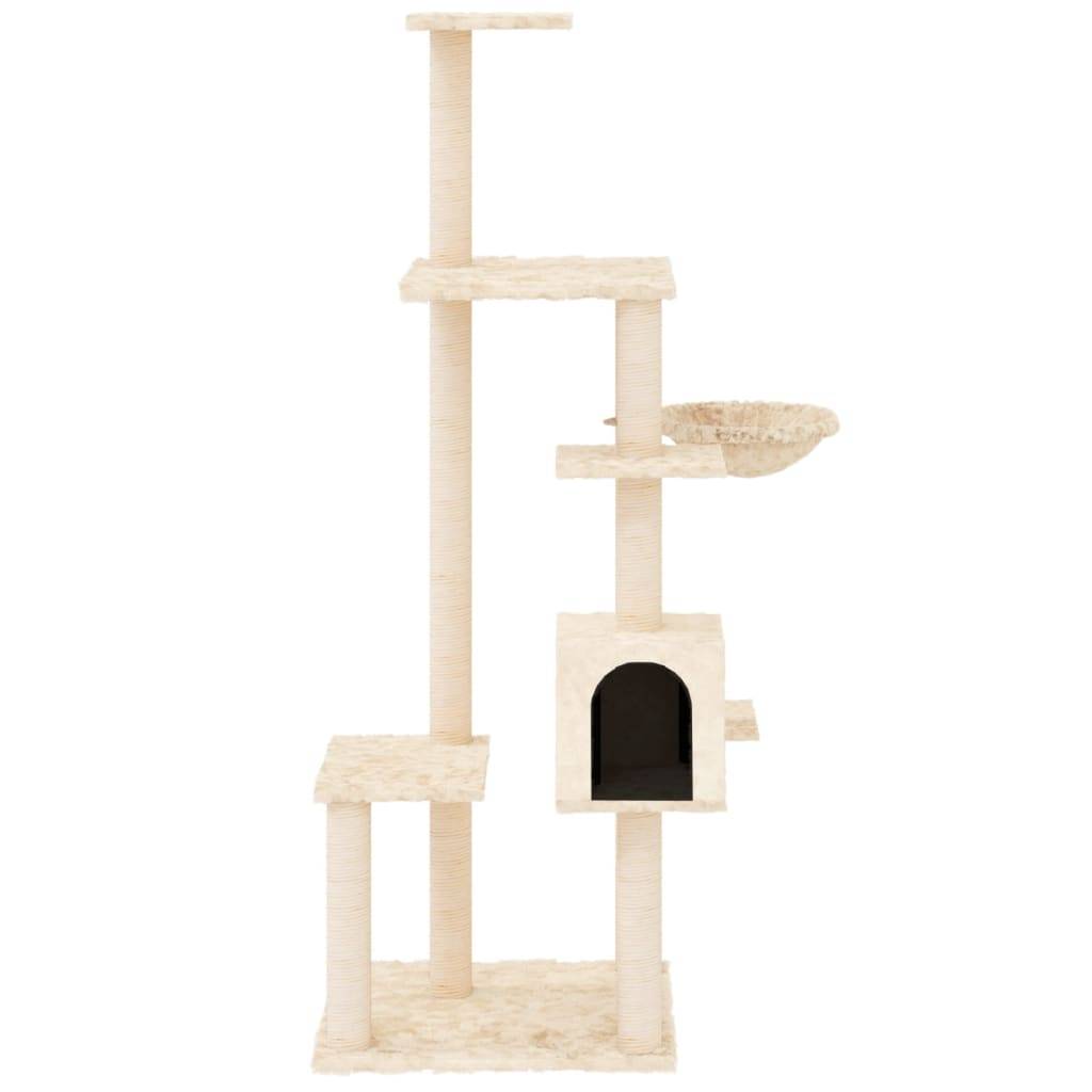 Arbre à chat Henderson Naturel 78,5 X 65 X 142 cm - P87209N - Image 3