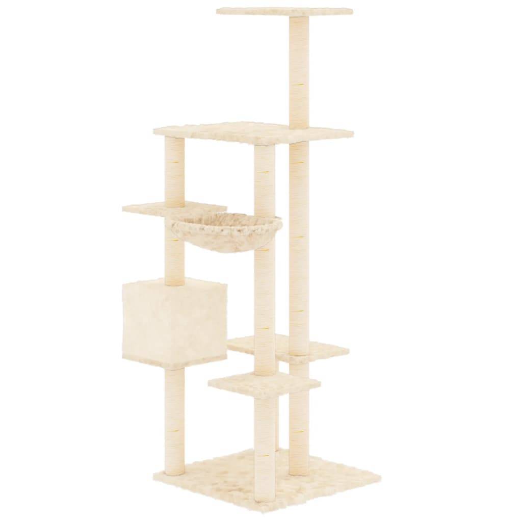 Arbre à chat Henderson Naturel 78,5 X 65 X 142 cm - P87209N - Image 5