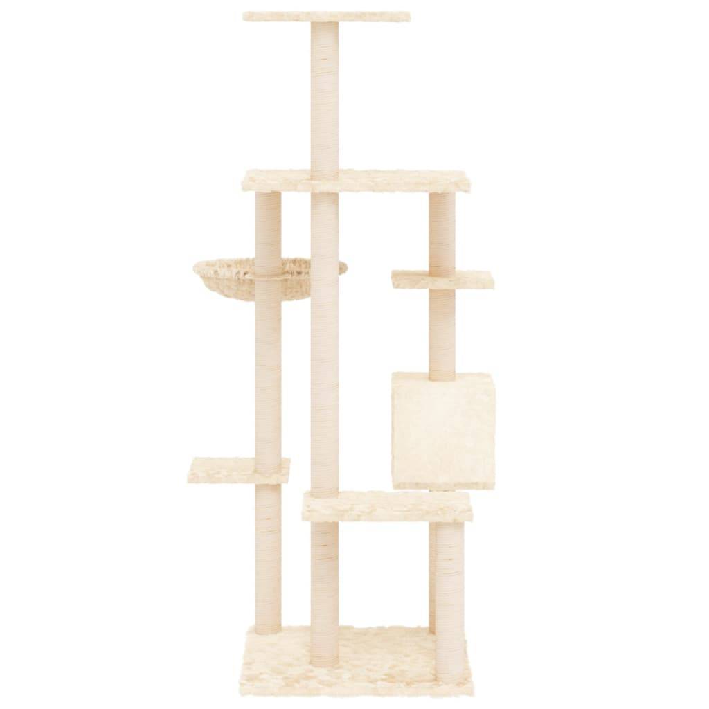 Arbre à chat Henderson Naturel 78,5 X 65 X 142 cm - P87209N - Image 4