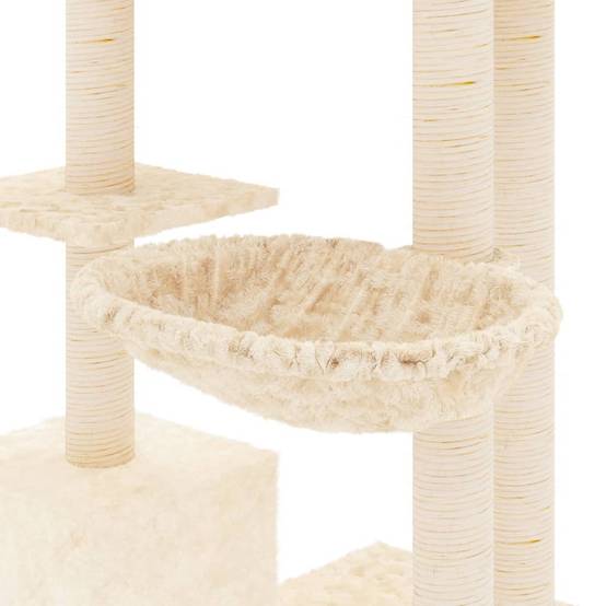 Arbre à chat Henderson Naturel 78,5 X 65 X 142 cm - P87209N - Image 6