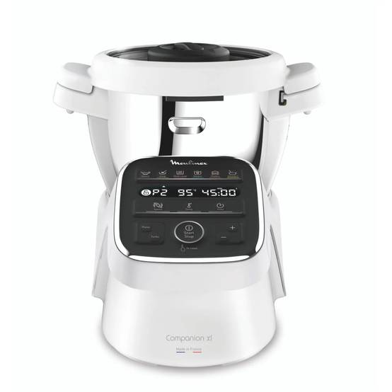 Moulinex - Robot cuiseur multifonctions 3l 1550w blanc/gris HF80DB10 Moulinex - Image 2