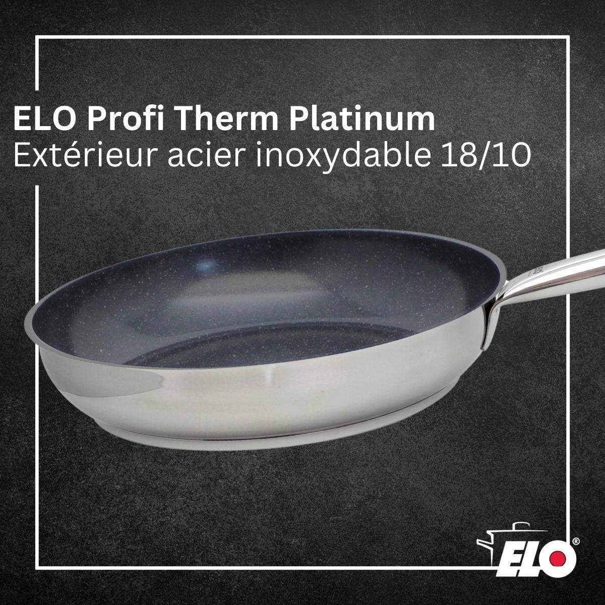 Lot Poêle 32cm et 3 Faitouts 14/16/24cm Elo Profi Therm Platinum - Image 3