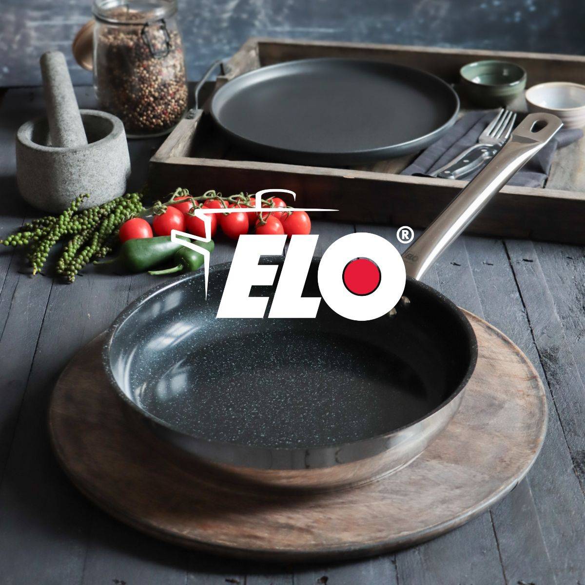 Lot Poêle 32cm et 3 Faitouts 14/16/24cm Elo Profi Therm Platinum - Image 8