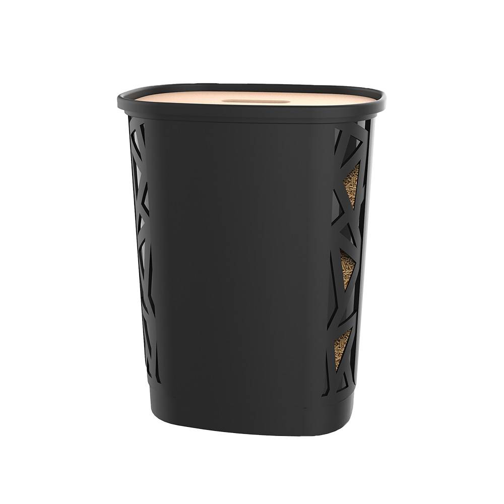 Eda - Coffre à granulés à bois avec roulettes - Imagen 3
