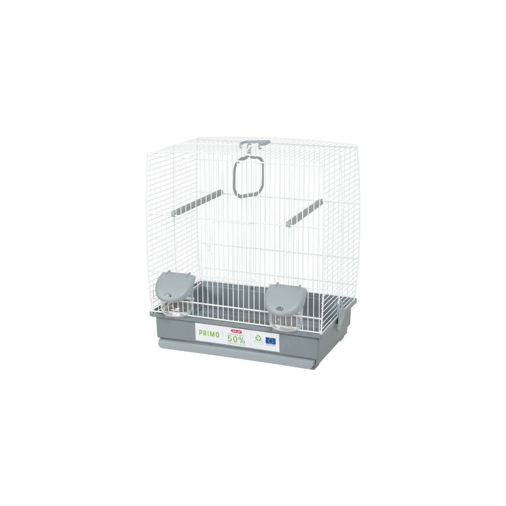 Cage Carla 40, grise, 40 x 31x 44 cm, pour oiseaux - Image 1