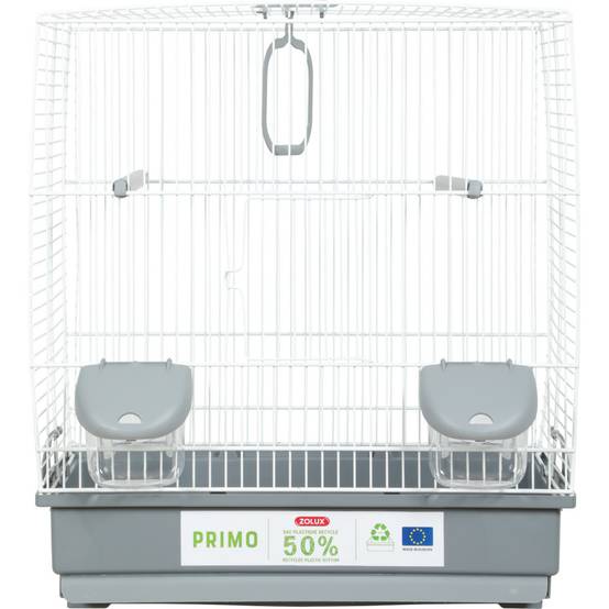 Cage Carla 40, grise, 40 x 31x 44 cm, pour oiseaux - Image 2