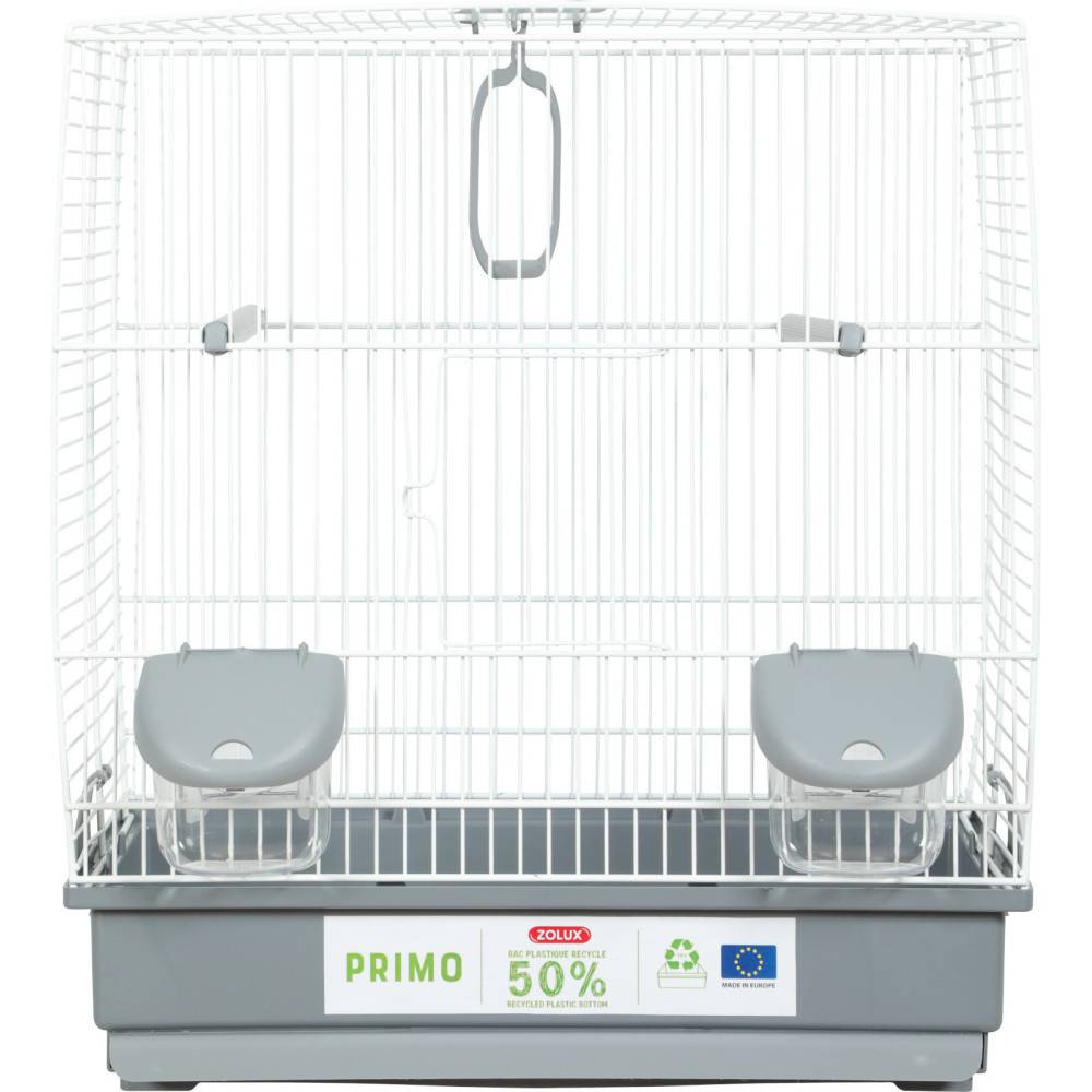 Cage Carla 40, grise, 40 x 31x 44 cm, pour oiseaux - Image 2