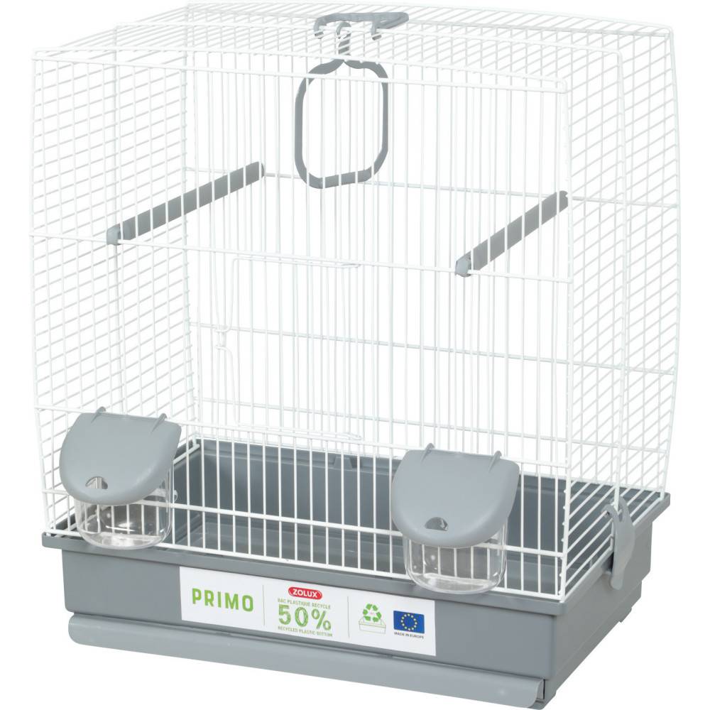 Cage Carla 40, grise, 40 x 31x 44 cm, pour oiseaux - Image 3