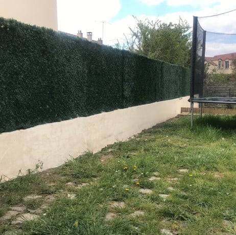 James Grass - France Green - Haie végétale artificielle 243 brins  - Long 9 m, Hauteur 2 m - Imagen 3