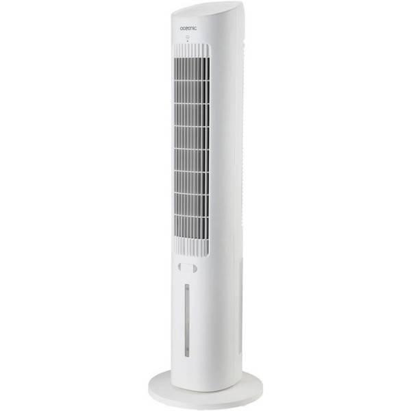 Ventilateur Rafraîchisseur d'air Oceanic - Hauteur 97,5 cm - 60W - 3 vitesses - 3 modes - Réservoir 3 L - Télécommande - Bla - Image 3