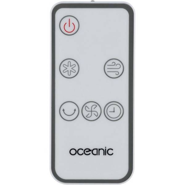 Ventilateur Rafraîchisseur d'air Oceanic - Hauteur 97,5 cm - 60W - 3 vitesses - 3 modes - Réservoir 3 L - Télécommande - Bla - Image 5
