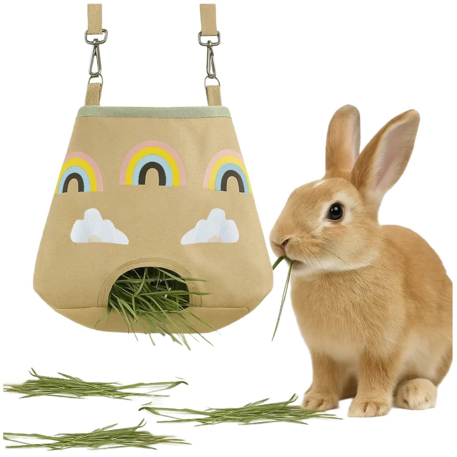 DtopbuyAge - Mangeoire suspendue pour lapin et petit animal - Pratique DtopbuyAge