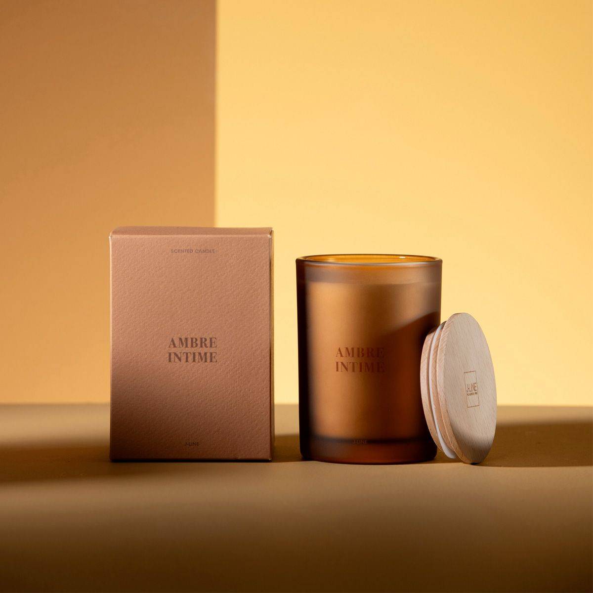 Bougie Parfumée "Accords Essentiels" 12cm Ambre Intime - Imagen 5
