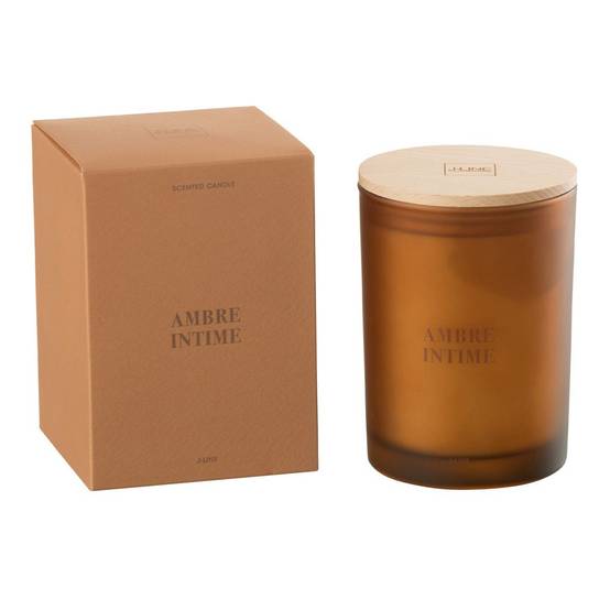 Bougie Parfumée "Accords Essentiels" 12cm Ambre Intime - Image 2