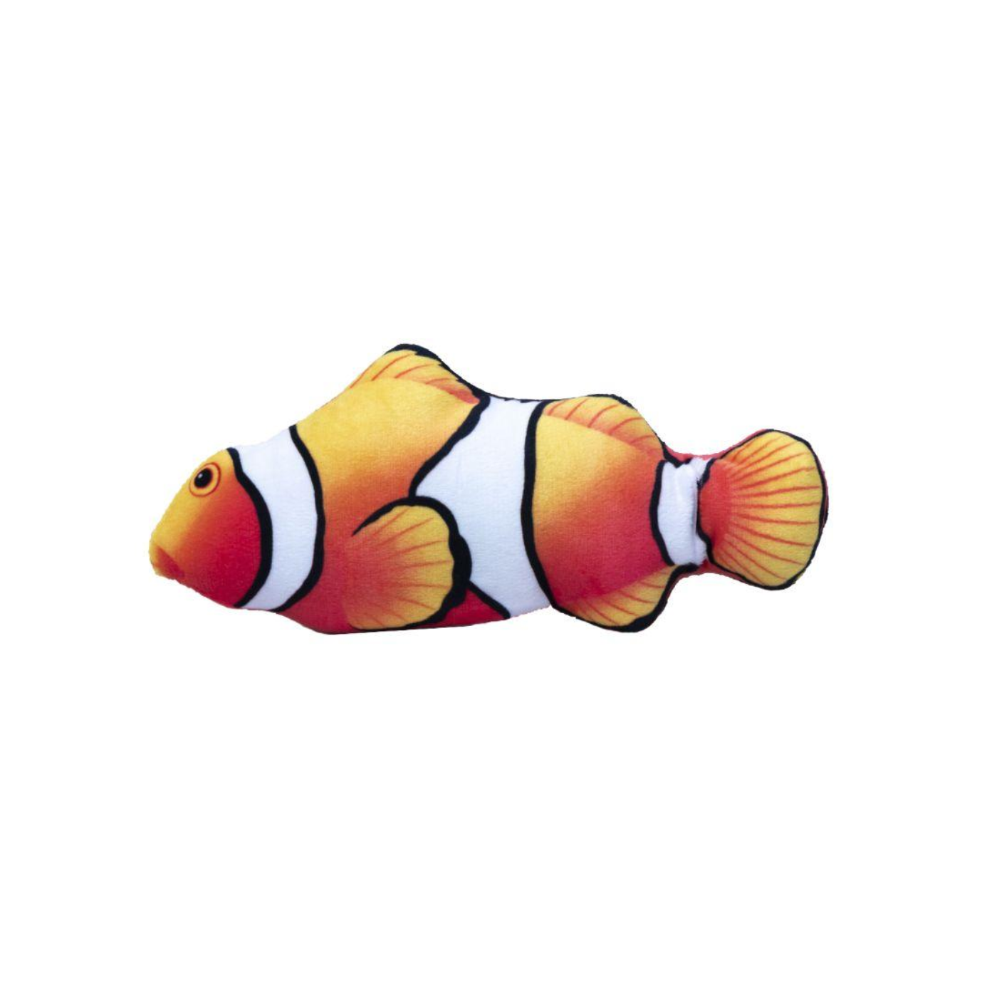 Bubimex - Juguete para gatos Pez payaso bailarín de peluche 21 cm - BUBIMEX