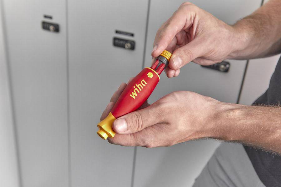 Tournevis porte-embout WIHA PocketMax isolé 1000V + 4 embouts isolés slim - 45296 - Imagen 4