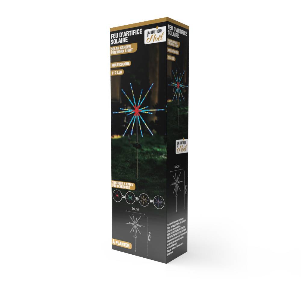 Lampe feu d'artifice solaire - Imagen 3
