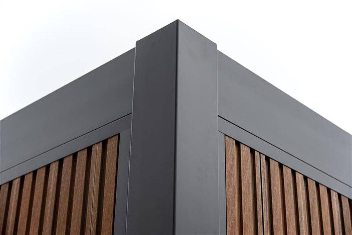 Direct Abris - Carport Aluminium 330 x 563 cm PRESTON - 20 m2 - Hauteur : 255 - 1 Voiture - Abri Voiture Autoportant - Sans Déclaration Travaux - Image 6