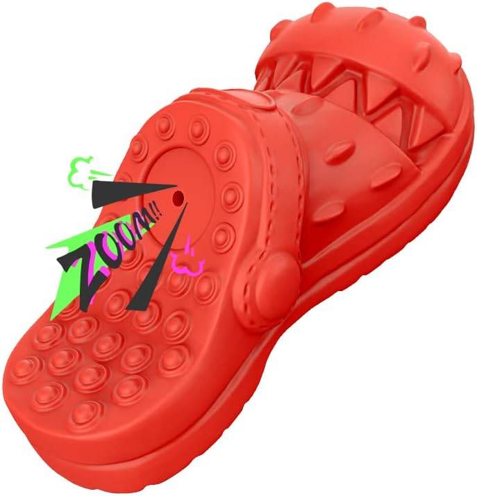 Petsation - Jouet rouge en latex à mâcher robuste et résistant pour moyens et grands chiens - Petsation - Imagen 1
