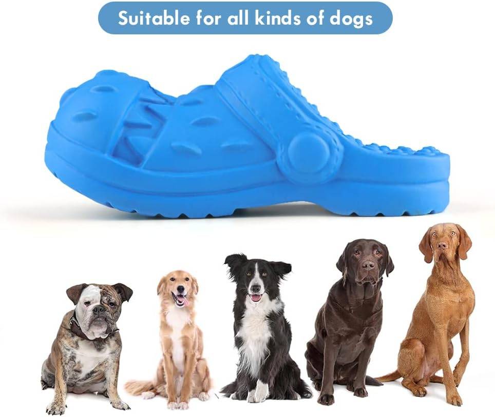 Petsation - Jouet rouge en latex à mâcher robuste et résistant pour moyens et grands chiens - Petsation - Imagen 4